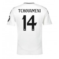 Real Madrid Aurelien Tchouameni #14 Fotballklær Hjemmedrakt 2024-25 Kortermet